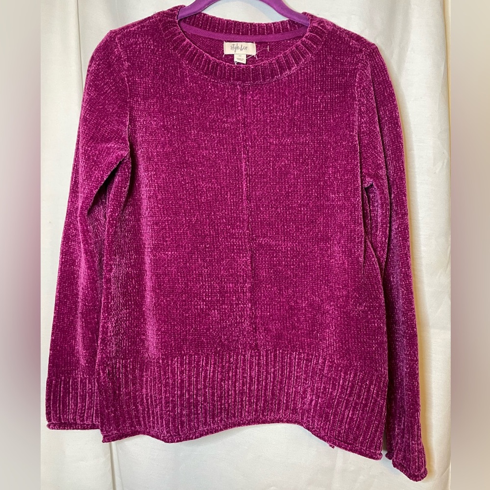 Style & Co. Women's Sweater in Rich Purple
